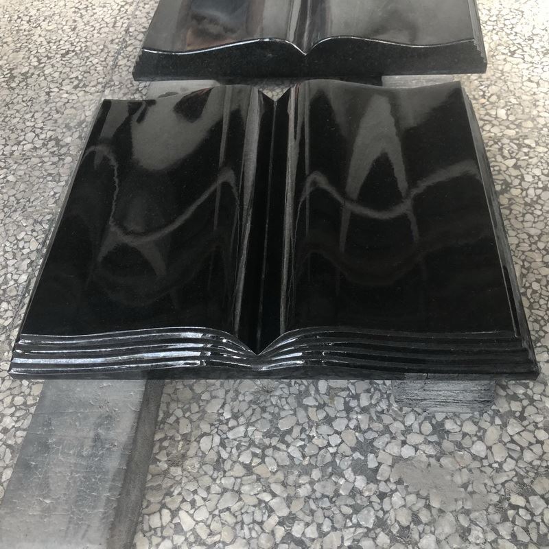 Indian Black Granite of gravestone