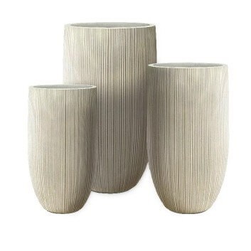 beige flowerpots beige flowerpots