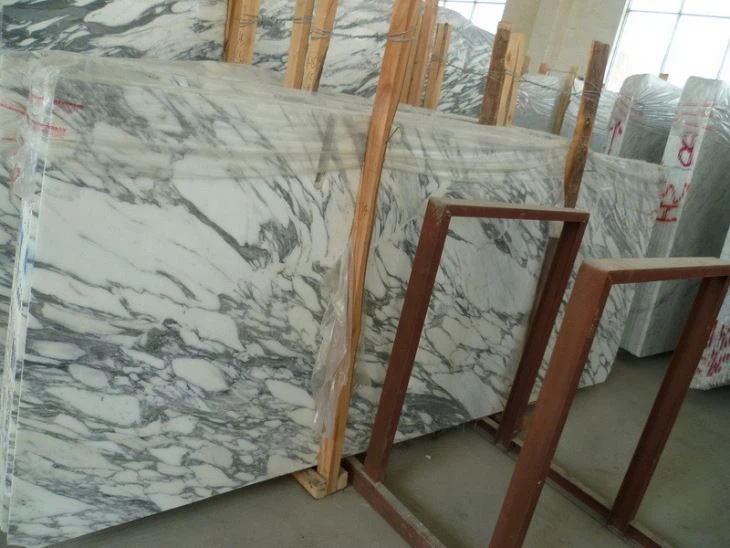 Italy White Arabescato Marble