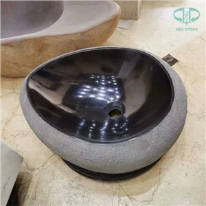 Shanxi Siyah Granit Taş Lavabo