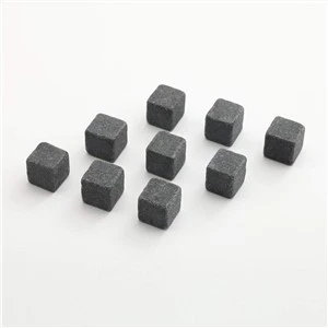 9 ADET Naturel Blak Granit Viski Taşları