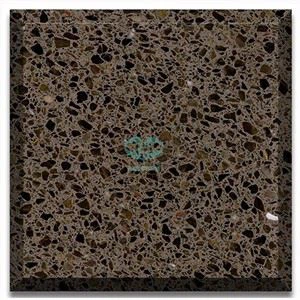 Kahve Kahve Terrazzo Taş